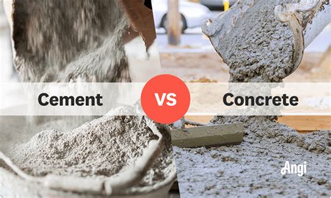 Concrete Vs Cement