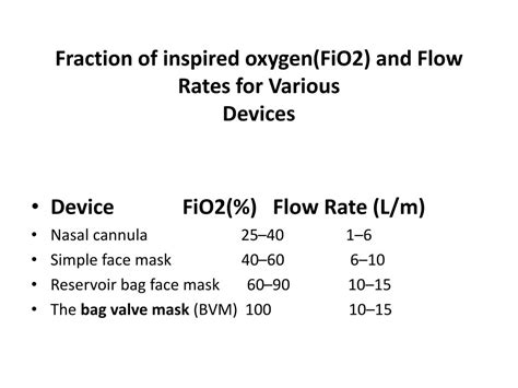 Flow Rate Simple Mask Calculate Easily