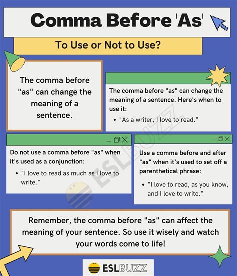 When Do You Use A Comma